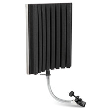 Load image into Gallery viewer, VRI-40 Portable Acoustic Isolation Shield, Sound Absorbing, Reflection Panel With Heavy Duty Gooseneck