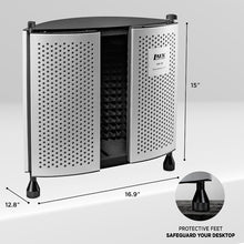 Load image into Gallery viewer, VRI-50 Sound Absorbing Acoustic EVA Foam Isolation Portable Microphone Shield