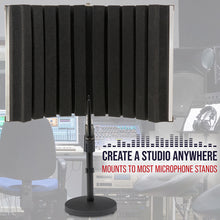 Load image into Gallery viewer, LyxPro Portable & Foldable Sound Absorbing Vocal Recording Panel - Small