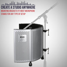 Load image into Gallery viewer, LyxPro Portable & Foldable Sound Absorbing Vocal Recording Panel - Upgraded