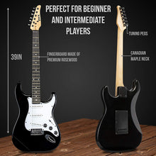 Load image into Gallery viewer, 39” Electric Stratocaster Guitar & Starter Kit