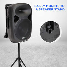 Load image into Gallery viewer, 12” Portable PA Speaker with Rechargeable Battery