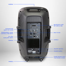 Load image into Gallery viewer, 15” Portable PA Speaker