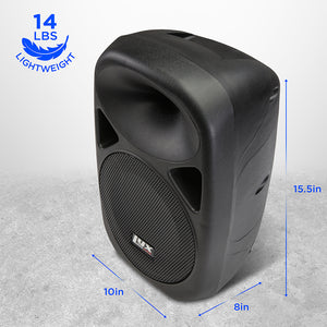 8" Portable Powerfull PA Active 100-Watt Travel Speaker System