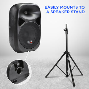 8" Portable Powerfull PA Active 100-Watt Travel Speaker System