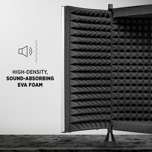 VRI-50 Sound Absorbing Acoustic EVA Foam Isolation Portable Microphone Shield