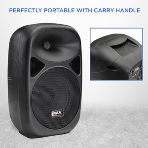 8" Portable Powerfull PA Active 100-Watt Travel Speaker System