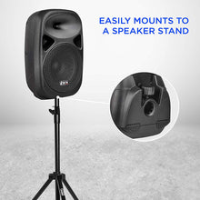 Load image into Gallery viewer, 8” Portable PA Speaker with Rechargeable Battery
