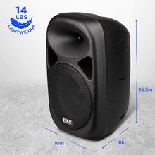 Load image into Gallery viewer, 8” Portable PA Speaker with Rechargeable Battery
